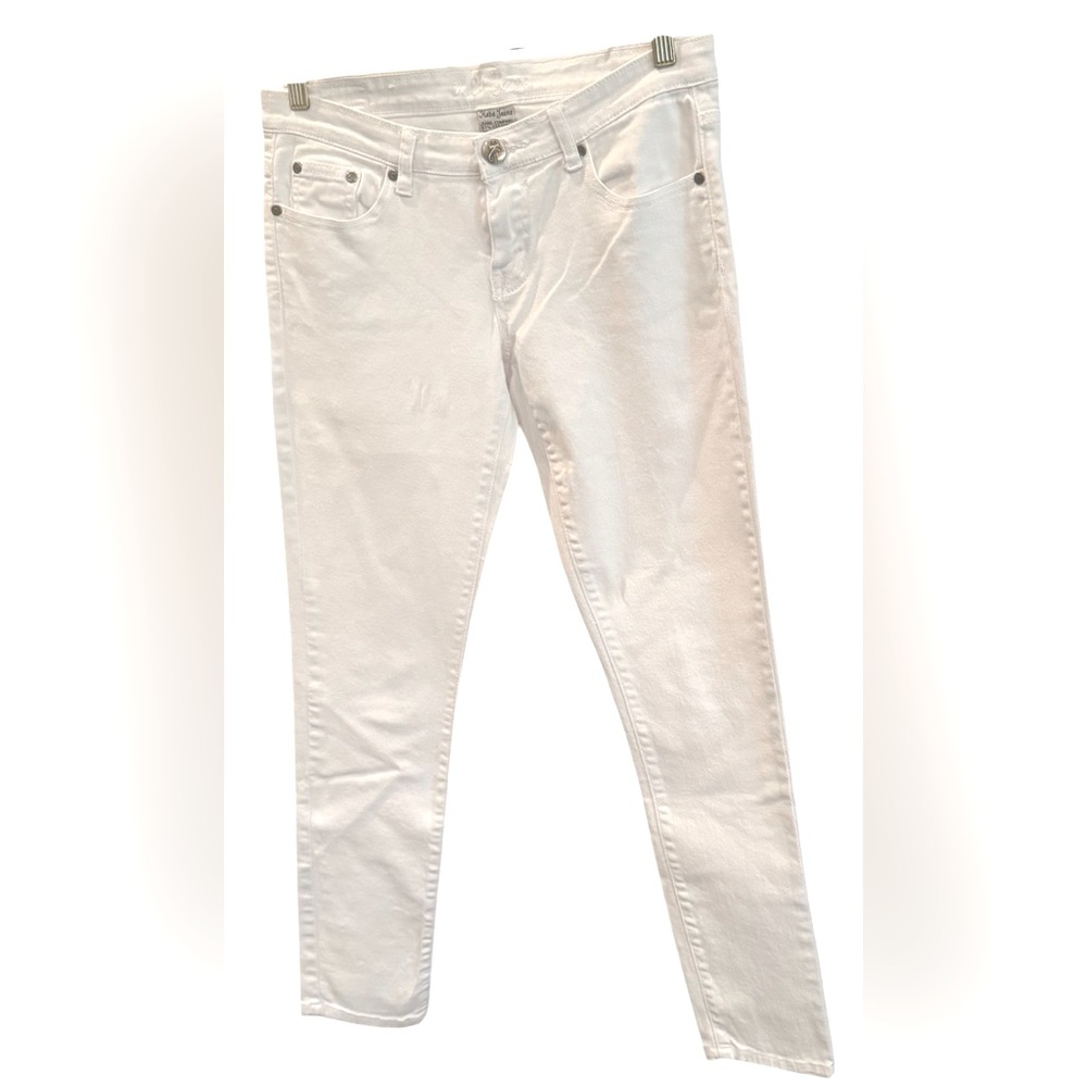 Kaba Jeans White Skinny Jeans Size 9